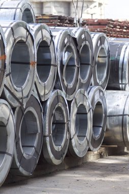 Hisse senedi polimer kaplama ile galvanizli çelik-soğuk haddelenmiş rulolar