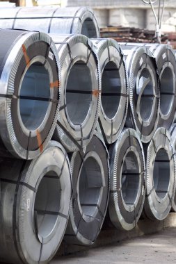 Hisse senedi polimer kaplama ile galvanizli çelik-soğuk haddelenmiş rulolar