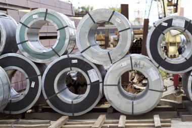 Hisse senedi polimer kaplama ile galvanizli çelik-soğuk haddelenmiş rulolar