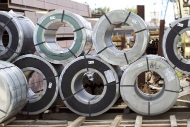 Hisse senedi polimer kaplama ile galvanizli çelik-soğuk haddelenmiş rulolar