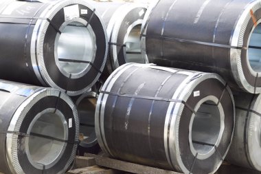 Hisse senedi polimer kaplama ile galvanizli çelik-soğuk haddelenmiş rulolar