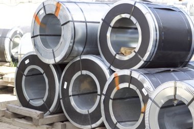 Hisse senedi polimer kaplama ile galvanizli çelik-soğuk haddelenmiş rulolar