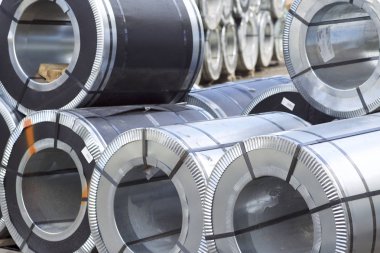 Hisse senedi polimer kaplama ile galvanizli çelik-soğuk haddelenmiş rulolar