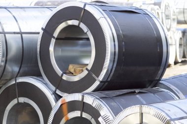 Hisse senedi polimer kaplama ile galvanizli çelik-soğuk haddelenmiş rulolar