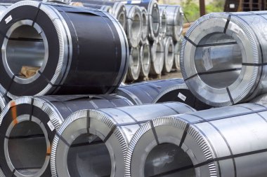 Hisse senedi polimer kaplama ile galvanizli çelik-soğuk haddelenmiş rulolar