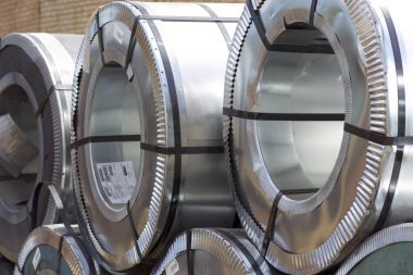 Hisse senedi polimer kaplama ile galvanizli çelik-soğuk haddelenmiş rulolar