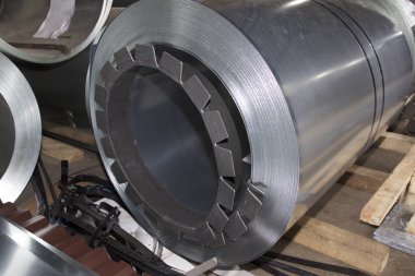 Hisse senedi polimer kaplama ile galvanizli çelik-soğuk haddelenmiş rulolar