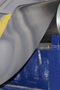 Hisse senedi polimer kaplama ile galvanizli çelik-soğuk haddelenmiş rulolar