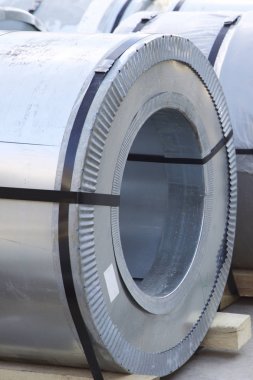 Hisse senedi polimer kaplama ile galvanizli çelik-soğuk haddelenmiş rulolar