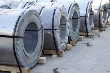 Hisse senedi polimer kaplama ile galvanizli çelik-soğuk haddelenmiş rulolar