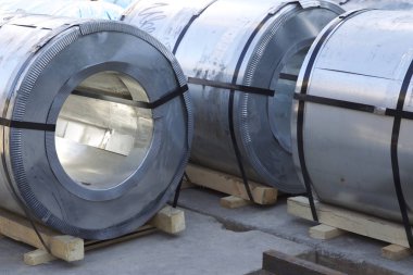 Hisse senedi polimer kaplama ile galvanizli çelik-soğuk haddelenmiş rulolar