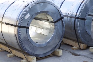 Hisse senedi polimer kaplama ile galvanizli çelik-soğuk haddelenmiş rulolar