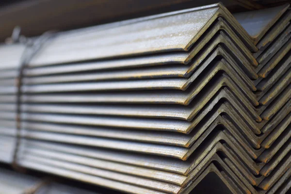 Metal Profile Angle Packs Warehouse Metal Products Russia — Stock Photo, Image