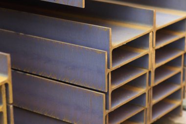 Metal profil kiriş depodaki paketlerine metal ürünleri, Rusya Federasyonu