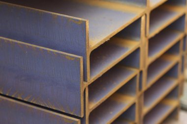 Metal profil kiriş depodaki paketlerine metal ürünleri, Rusya Federasyonu