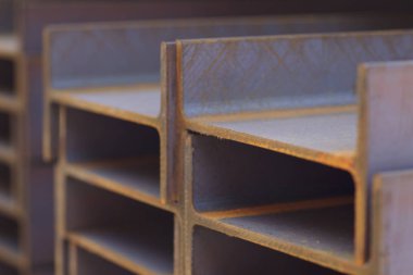 Metal profil kiriş depodaki paketlerine metal ürünleri, Rusya Federasyonu