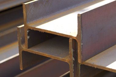 Metal profil kiriş depodaki paketlerine metal ürünleri, Rusya Federasyonu