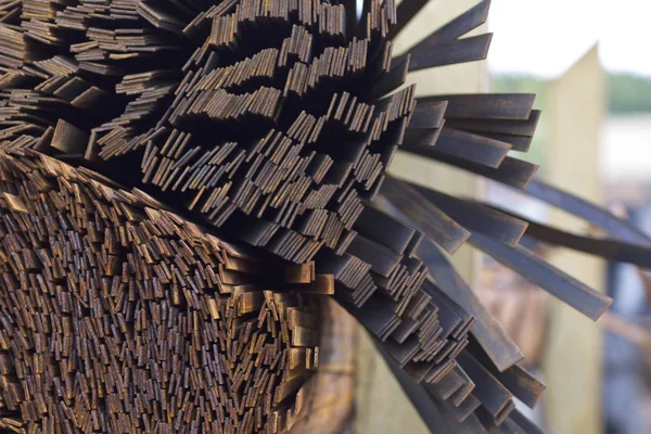 Metal profil şerit depodaki paketlerine metal ürünleri, Rusya Federasyonu