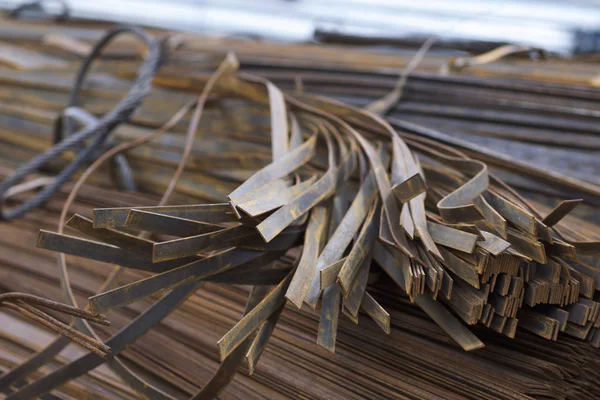 Metal profil şerit depodaki paketlerine metal ürünleri, Rusya Federasyonu