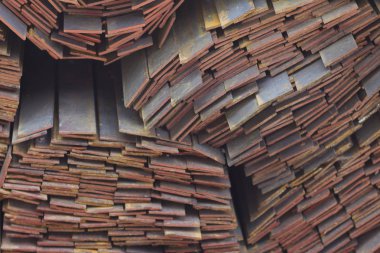 Metal profil şerit depodaki paketlerine metal ürünleri, Rusya Federasyonu