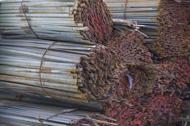 Metal profil şerit depodaki paketlerine metal ürünleri, Rusya Federasyonu