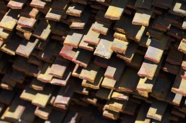 Metal profil şerit depodaki paketlerine metal ürünleri, Rusya Federasyonu