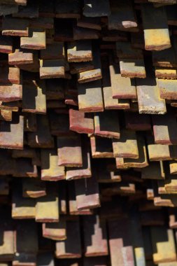 Metal profil şerit depodaki paketlerine metal ürünleri, Rusya Federasyonu