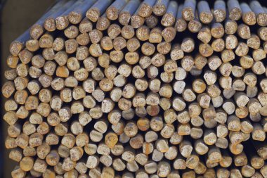 Metal ürünleri, Rusya depodaki paketlerine yuvarlak bölümünün metal profil