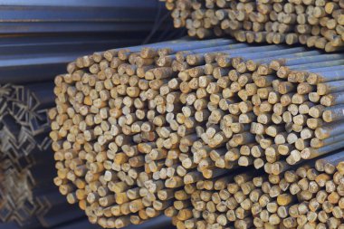 Metal ürünleri, Rusya depodaki paketlerine yuvarlak bölümünün metal profil