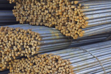 Metal ürünleri, Rusya depodaki paketlerine yuvarlak bölümünün metal profil