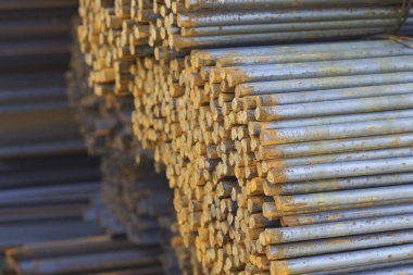 Metal ürünleri, Rusya depodaki paketlerine yuvarlak bölümünün metal profil