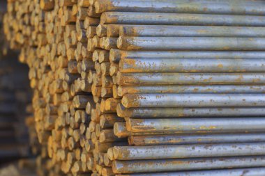 Metal ürünleri, Rusya depodaki paketlerine yuvarlak bölümünün metal profil