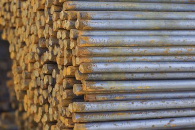 Metal ürünleri, Rusya depodaki paketlerine yuvarlak bölümünün metal profil