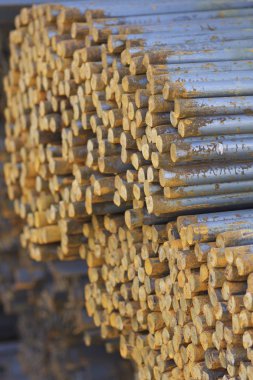 Metal ürünleri, Rusya depodaki paketlerine yuvarlak bölümünün metal profil