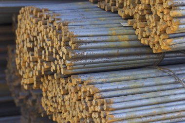 Metal ürünleri, Rusya depodaki paketlerine yuvarlak bölümünün metal profil