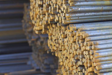 Metal ürünleri, Rusya depodaki paketlerine yuvarlak bölümünün metal profil