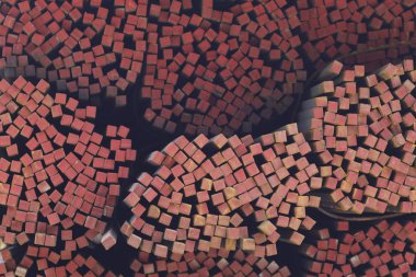 Metal ürünleri, Rusya depodaki paketleri meydanda metal profil