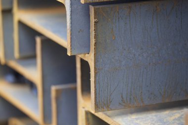 Metal profil kiriş depodaki paketlerine metal ürünleri, Rusya Federasyonu