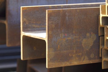 Metal profil kiriş depodaki paketlerine metal ürünleri, Rusya Federasyonu