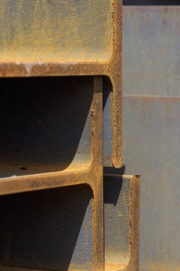 Metal profil kiriş depodaki paketlerine metal ürünleri, Rusya Federasyonu