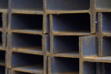 Metal profil kiriş depodaki paketlerine metal ürünleri, Rusya Federasyonu