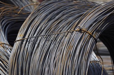 İnce metal takviye koyları metal ürünler depoda, Rusya içine yara