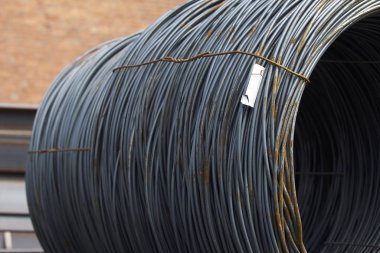 İnce metal takviye koyları metal ürünler depoda, Rusya içine yara