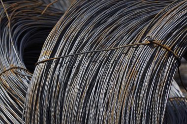 İnce metal takviye koyları metal ürünler depoda, Rusya içine yara