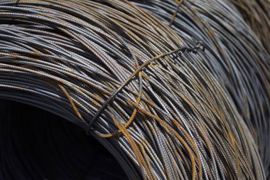 İnce metal takviye koyları metal ürünler depoda, Rusya içine yara