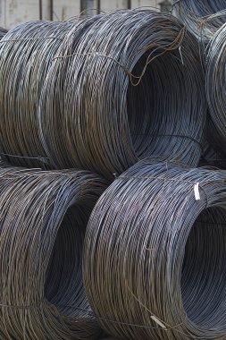 İnce metal takviye koyları metal ürünler depoda, Rusya içine yara