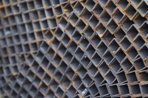 Metal ürünleri, Rusya depodaki paketlerine dikdörtgen kesit metal profil boru