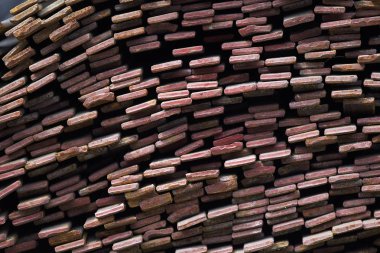 Metal profil şerit depodaki paketlerine metal ürünleri, Rusya Federasyonu