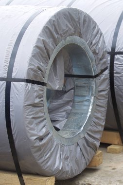 Hisse senedi polimer kaplama ile galvanizli çelik-soğuk haddelenmiş rulolar