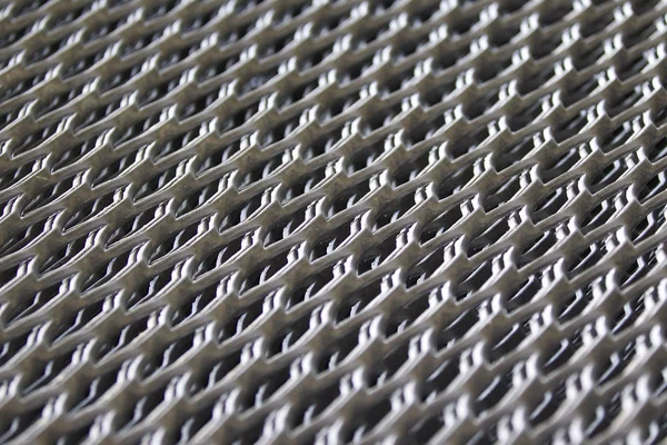 Structure Corrugated Metal Sheet Grinding — Stock Photo, Image